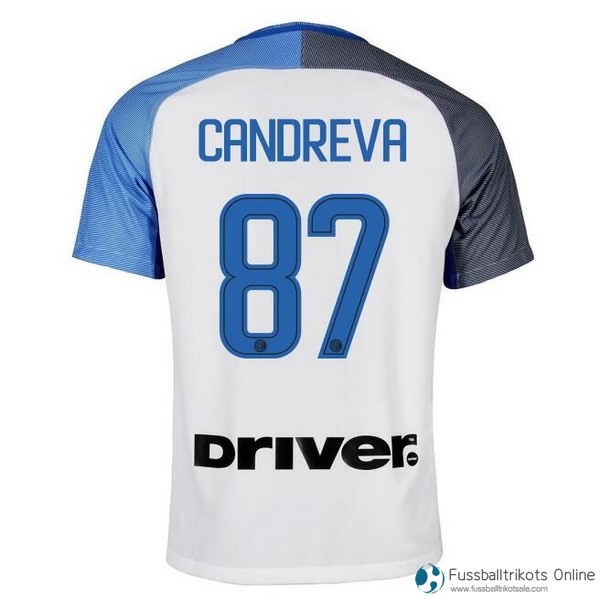 Inter Milan Trikot Auswarts Candreva 2017-18 Fussballtrikots Günstig